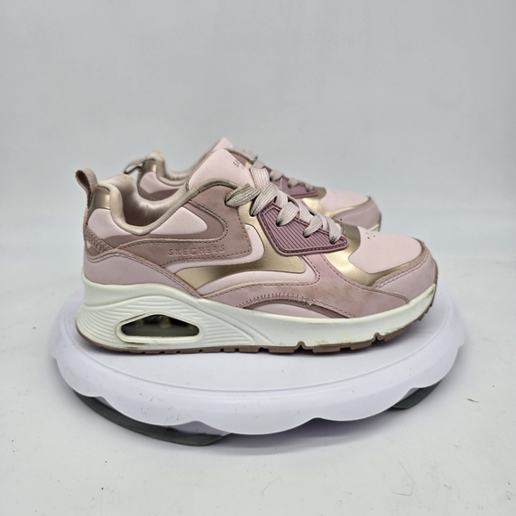 Skechers Shoe Little Girls 1 Los Angeles Athletic Trainers Pink - Picture 8 of 9